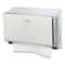 San Jamar Mini C-Fold/Multifold Towel Dispenser, 11.13 x 3.88 x 7.88, Chrome T1950XC - alternate 4